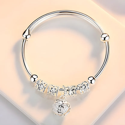 Pulsera llamador de ángeles vista desde arriba